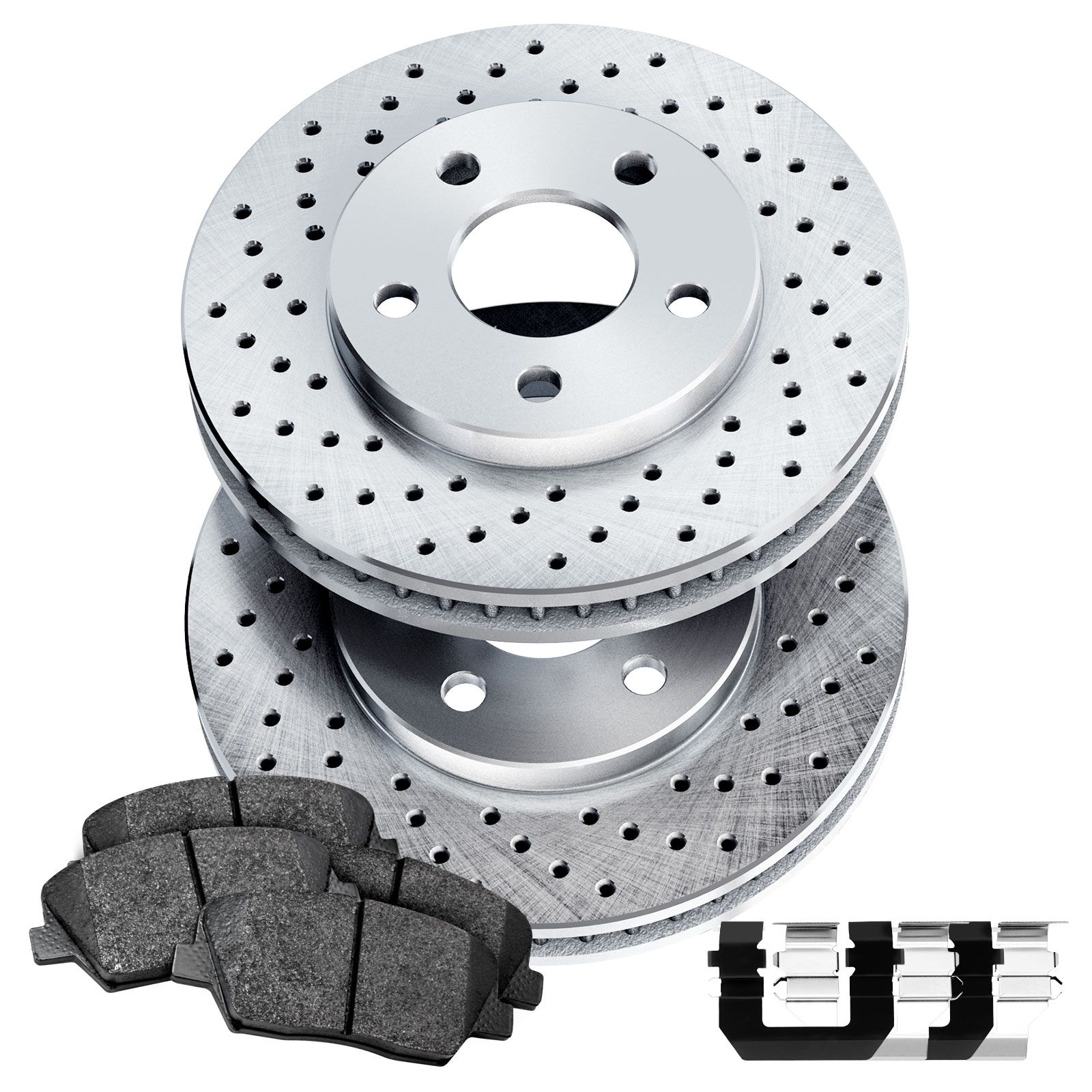 Details About Fit Chrysler Dodge Cirrus Stratus Rear Drilled Brake Rotors Ceramic Brake Pad